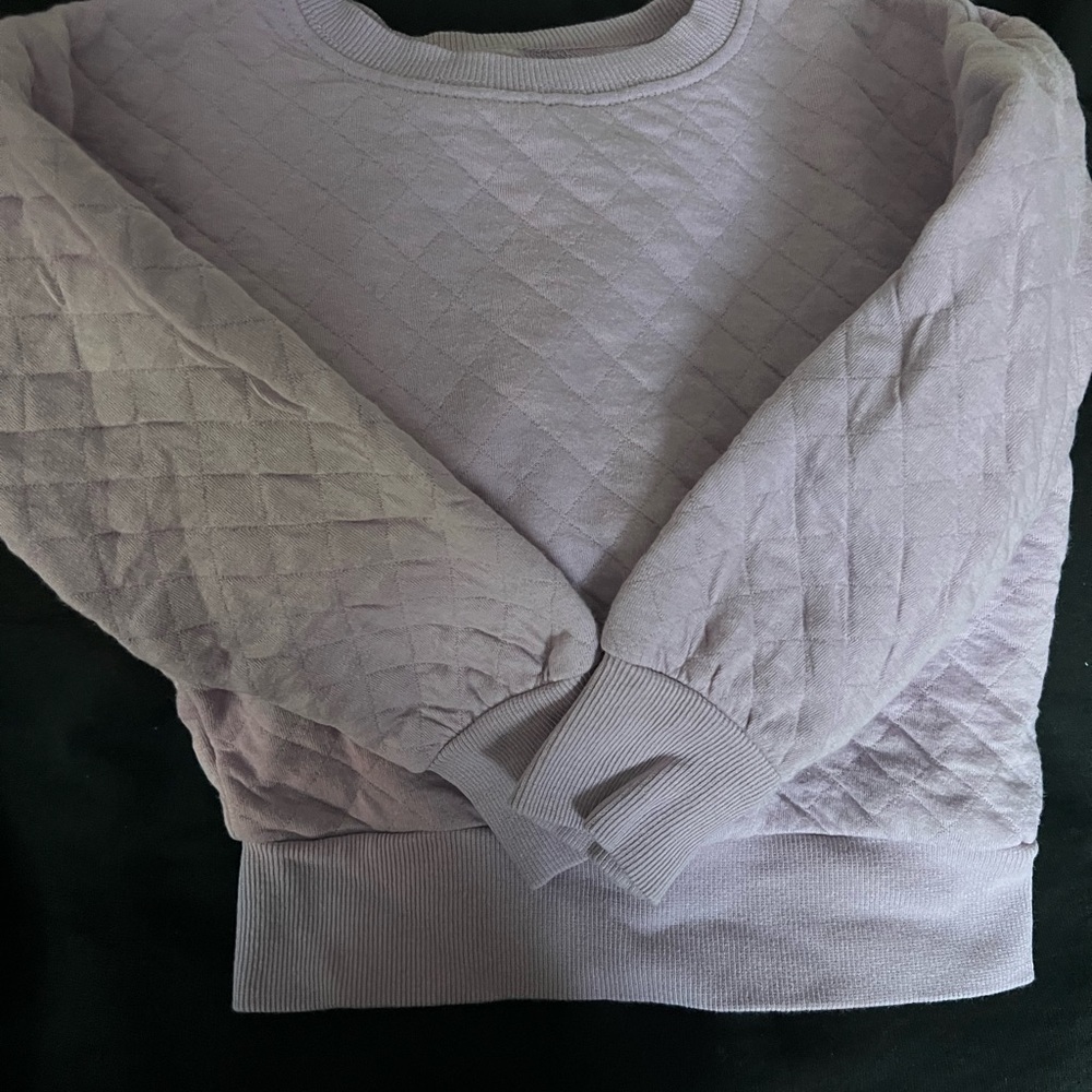Carter's Purple Crew Neck Sweater Soft Knit